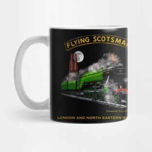 Classic Steam Train The Flying Scotsman Crossing The Forth MotorManiac Mug
